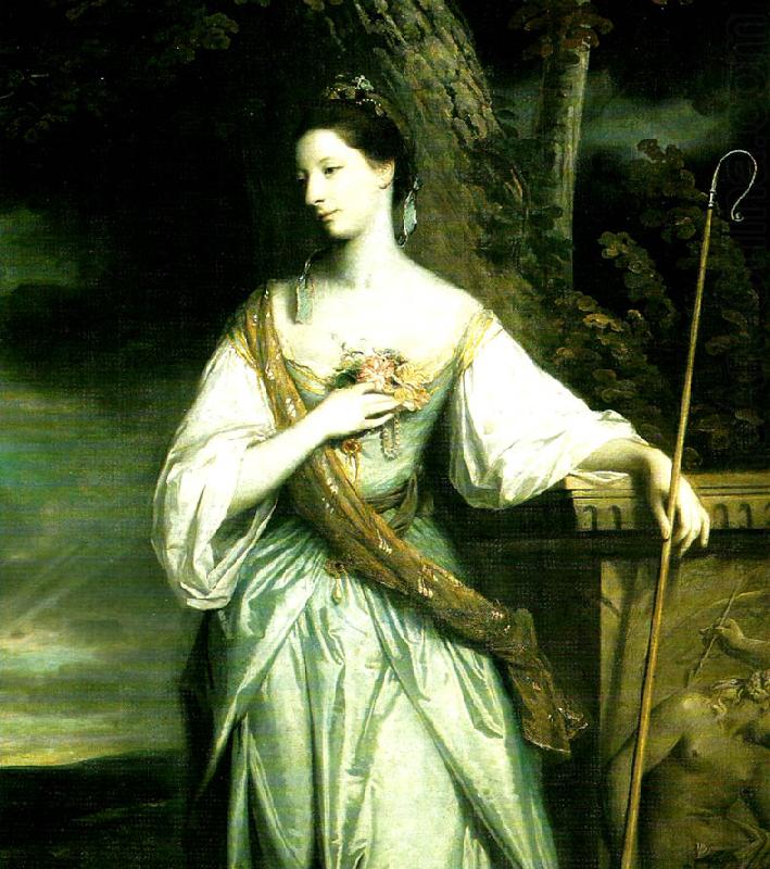 Sir Joshua Reynolds anne dashivood china oil painting image